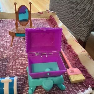 Doll, house furnishings..mixed lot